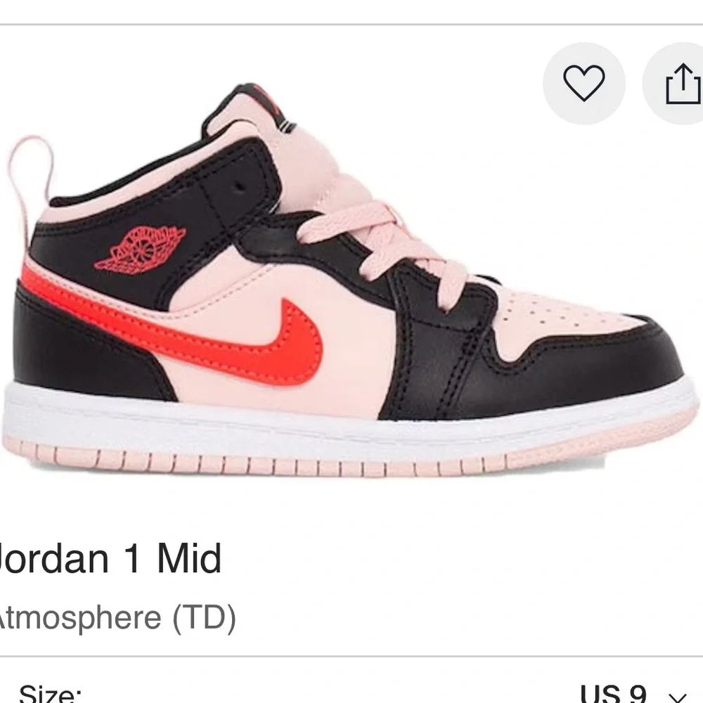 Nike Jordan 1 Mid Atmosohere
